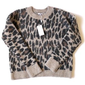 rails leopard sweater